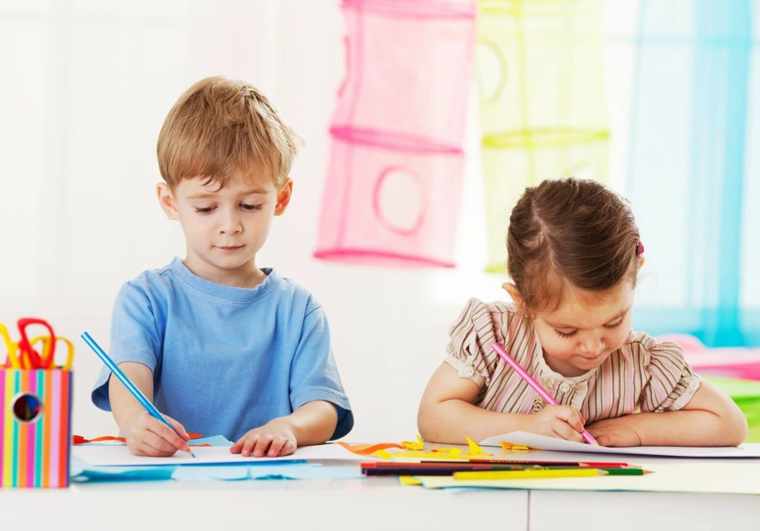 Classroom activities at Growing Scholars Montessori